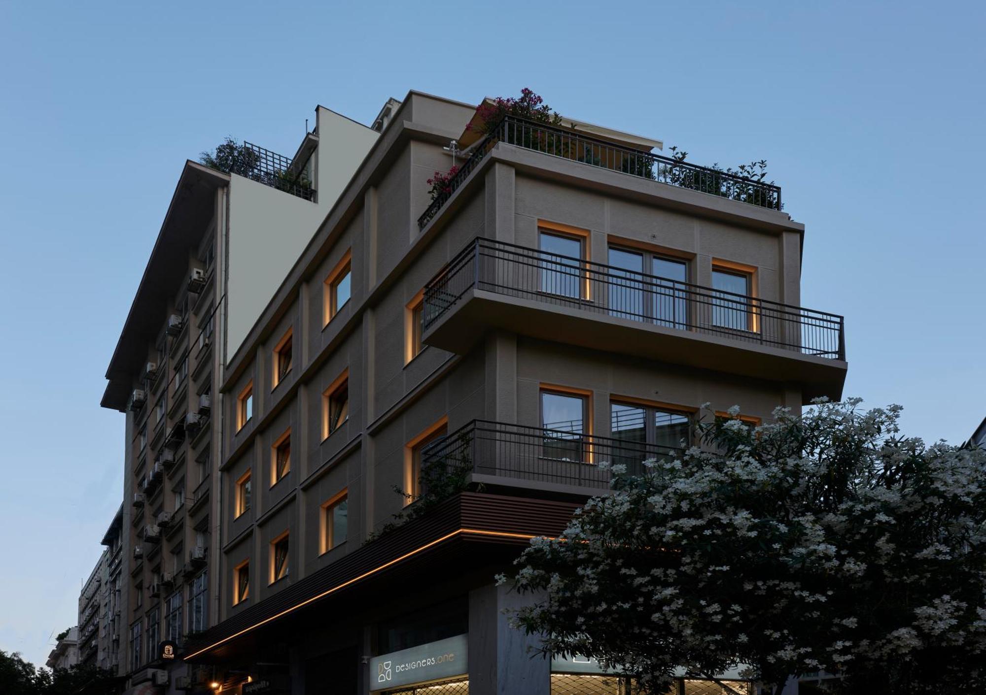 Dwell - Elegant City Stay Athen Exterior foto